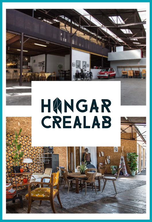 Espace de coworking le hangar crealab le mans