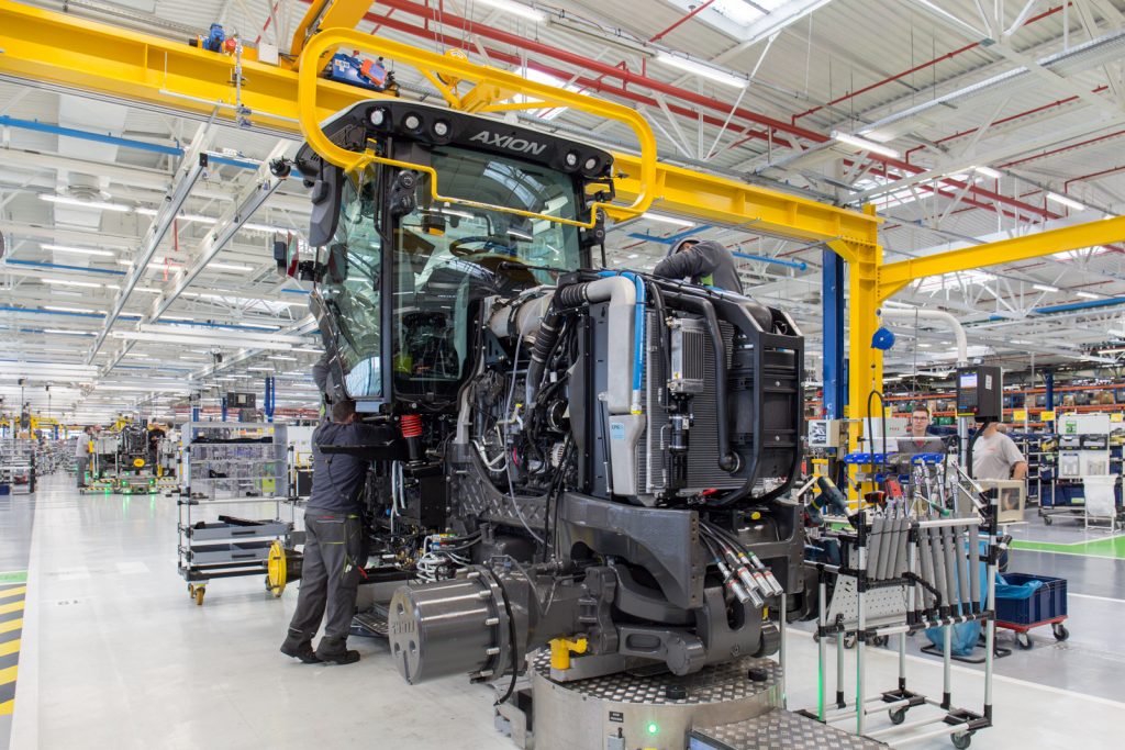 Claas Tractor usine 4.0 Le mans
