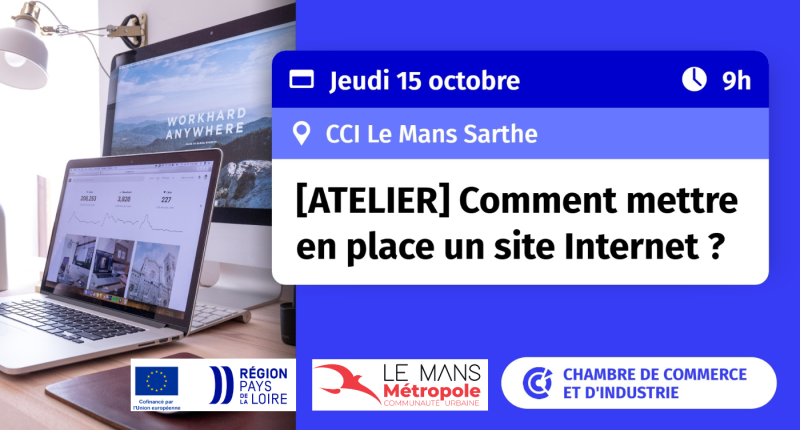 [ATELIER] Comment mettre en place un site Internet ? - Image