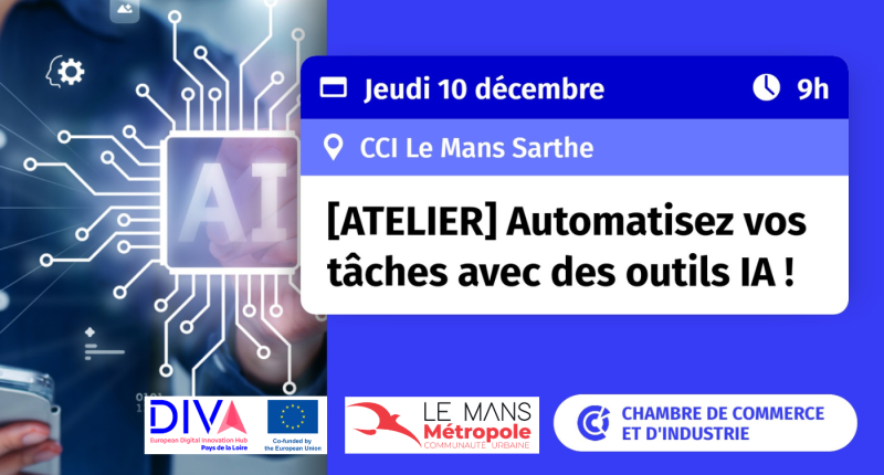 [ATELIER] Automatisez vos tâches avec des outils IA ! - Image